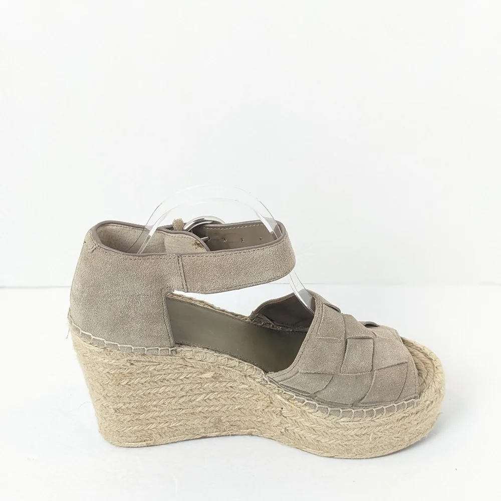 Marc Fisher Suede Espidrille Wedges - Picture 9 of 16